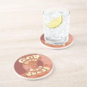 God Bless You – アフリカインスパイアスピリチュアルプリント コースター (側面)