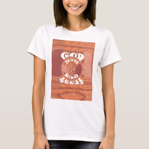 God Bless You – アフリカインスパイアスピリチュアルプリント Tシャツ