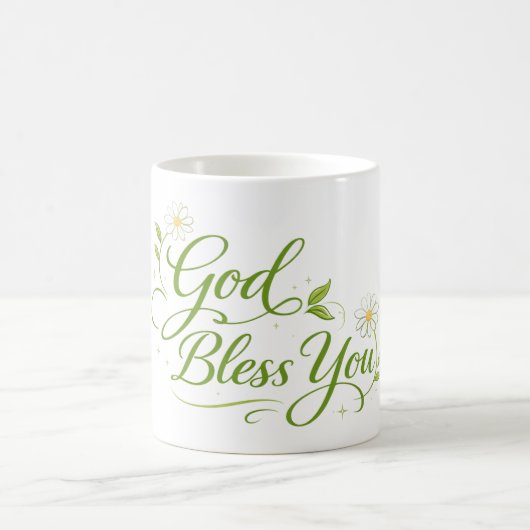 God Bless You コーヒーマグカップ (中央)