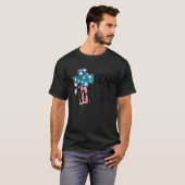 God Blessed America 4th of July Patriotic Tシャツ (正面フル)