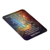 God by Kahlil Gibran マグネット (右側)