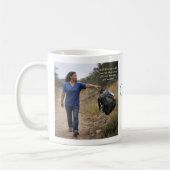 God cares for you コーヒーマグカップ (左)