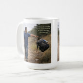 God cares for you コーヒーマグカップ (正面左)