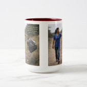 God cares for you ツートーンマグカップ (中央)