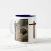 God cares for you ツートーンマグカップ (正面左)