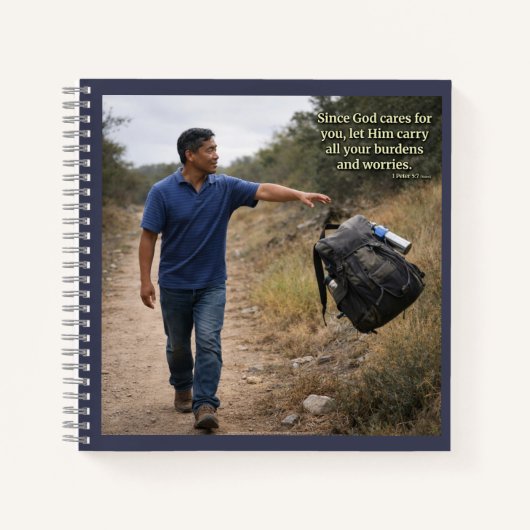 God cares for you ノートブック (正面)