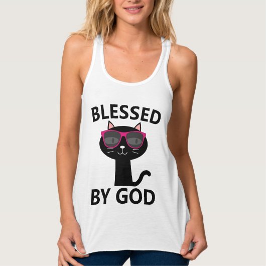 GOD CAT 賛美 Tシャツ (正面)