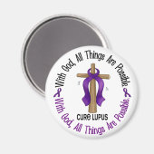 GOD CROSS Lupus Tシャツ&ギフト付き マグネット (正面/裏面)