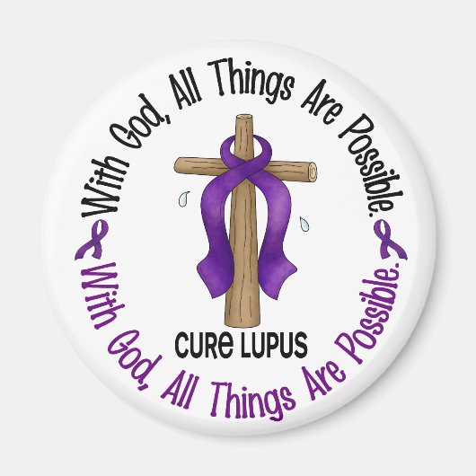 GOD CROSS Lupus Tシャツ&ギフト付き マグネット (正面)