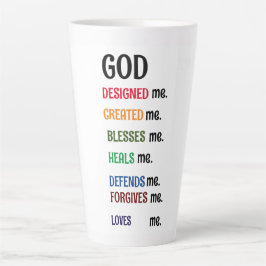 "GOD DESIGNED ME"コレクションラテマグ カフェラテマグ