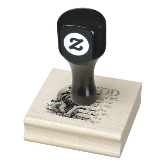 God Designed Me...  ラバースタンプ (スタンプ)