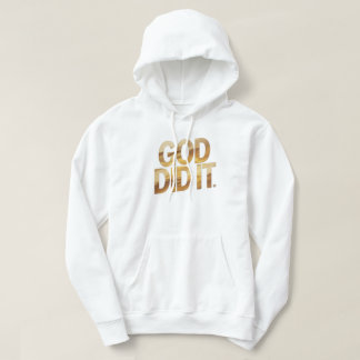 God Did It – Faith-Inspired Christian hoodie パーカ