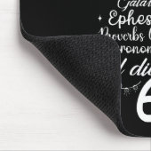 God Did It First 67 Christian Bible 6 7 Meme Chris マウスパッド (コーナー)