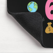 God Did It First Christian 6 7 Meme Six Seven Bibl マウスパッド (コーナー)