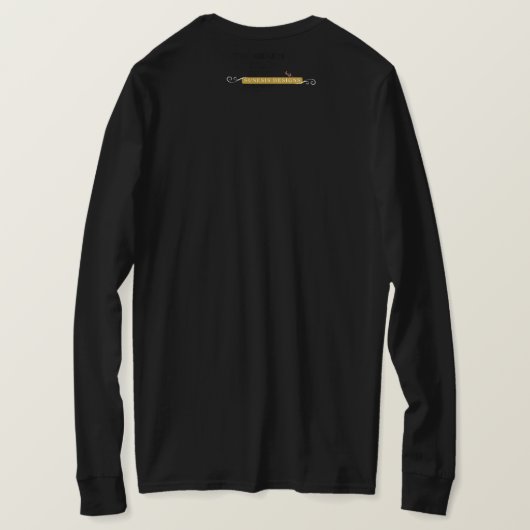 God Don't Play About Me Tシャツ (デザイン裏面)