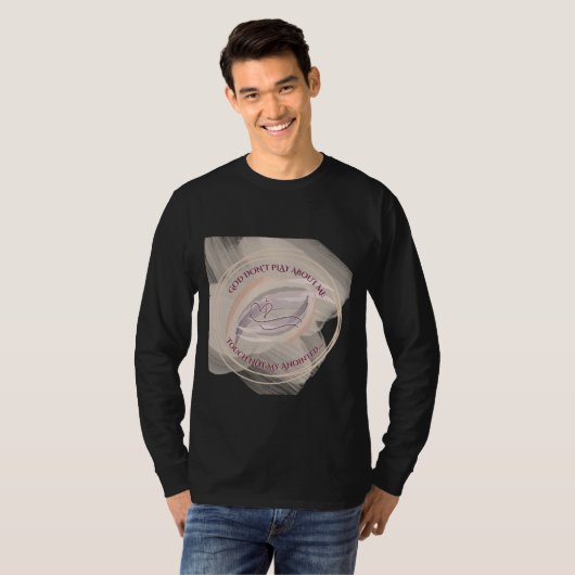 God Don't Play About Me T-Shirt Tシャツ (正面フル)