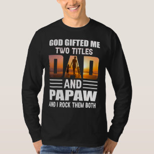 God Ed Me 2タイトルパパとPapaw Papaw Tシャツ