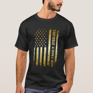 God Family Slers Pro Us Flag Father'S Day Dad Tシャツ