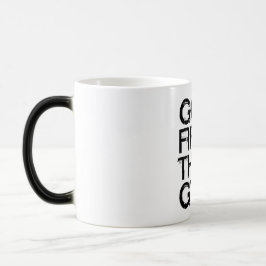 God First Then Gym Mug – Christian Workout Motivat モーフィングマグカップ