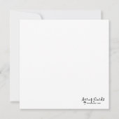 God Flat Greeting Cardの子 (裏面)