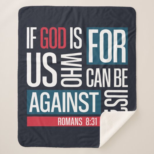 God for us シェルパブランケット (正面)