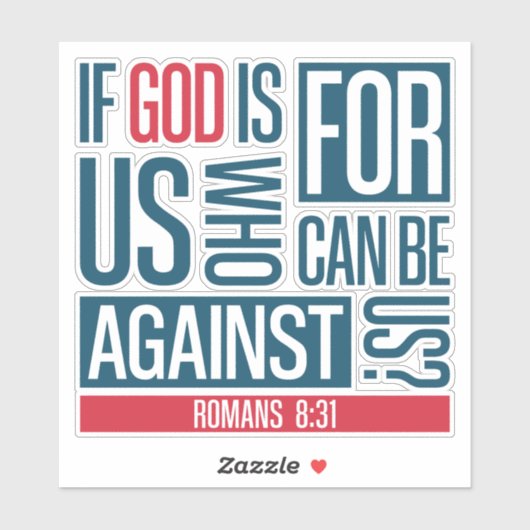 God for us シール (シート)