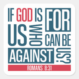 God for us スクエアシール