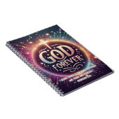 God foreverスパイラルフォトノートブック ノートブック (右側)