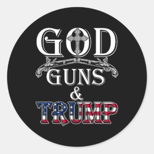 God Gunsとトランプシャツ第2改正TシャツTru ラウンドシール