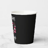 God Gunsとトランプ・イーグル・アメリカ国旗のヴィンテージ 紙コップ (左)