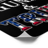 God GunsとTrump Shirt第2改正Tシャツ ポスター (角)