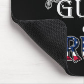 God GunsとTrump Shirt第2改正Tシャツ マウスパッド (コーナー)