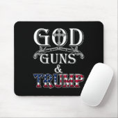 God GunsとTrump Shirt第2改正Tシャツ マウスパッド (マウス)
