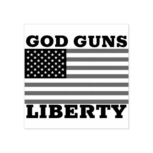 GOD GUNS LIBERTY ゴム印 (インプリント)