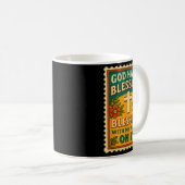God Has A Blessing With My Name On It Women Christ コーヒーマグカップ (正面右)