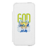 God Has A Plan Christian Faith Inspirational Gift Incipio iPhoneウォレットケース (フォリオ 正面)