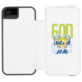 God Has A Plan Christian Faith Inspirational Gift Incipio iPhoneウォレットケース (フォリオ Open)