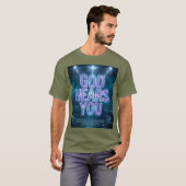 God Hears You – Neon Glow T-Shirt Tシャツ (正面フル)
