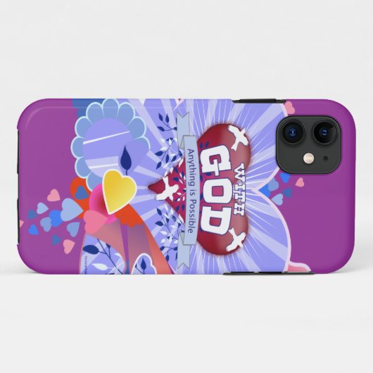 God iPhone 5ケースで Case-Mate iPhoneケース (裏面(横))