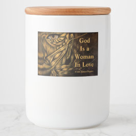 God is a Woman in Love stickers フードラベル