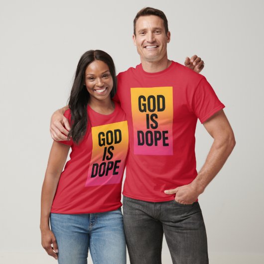 GOD IS DOPE Tシャツ (ユニセックス)