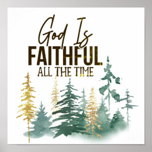 God is Faithful All the Time ポスター