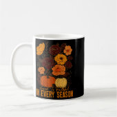 God Is Faithful In Every Season Christian Fall Boh コーヒーマグカップ (左)