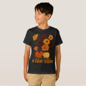 God Is Faithful In Every Season Christian Fall Boh Tシャツ (正面フル)