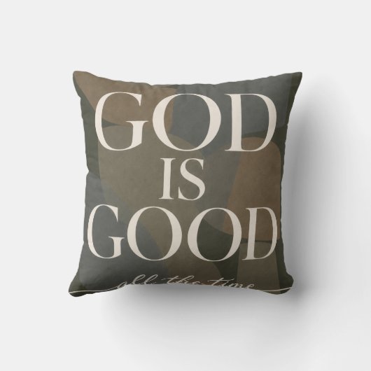 GOD IS GOOD | キリスト教 クッション (裏面)