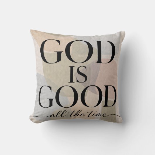 GOD IS GOOD | キリスト教 クッション (正面)