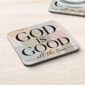 GOD IS GOOD | キリスト教 コースター (左側)