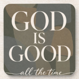 GOD IS GOOD | キリスト教 コースター