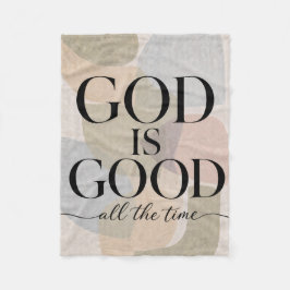 GOD IS GOOD | キリスト教 フリースブランケット
