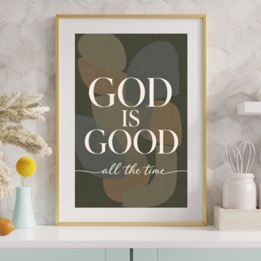 GOD IS GOOD | キリスト教 ポスター